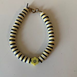 Clay bead bracelet